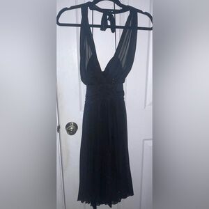 Black sparkling dress